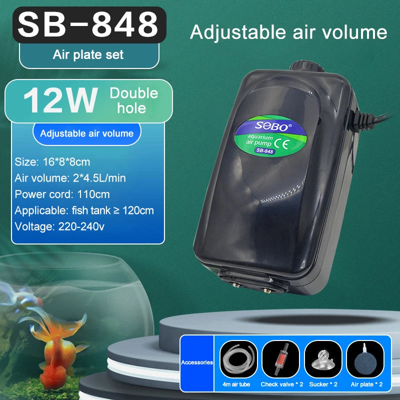 SOBO Aquarium Air Pump (Oxygen Pump)