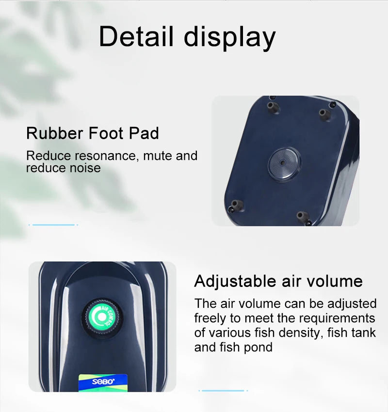 SOBO Aquarium Air Pump (Oxygen Pump)