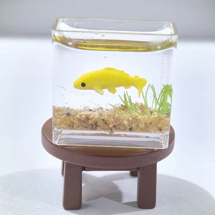 Charming Mini Fish Tank - Perfect Micro Landscape Decoration - Create a Charming Aquatic Display for Your Micro Landscape