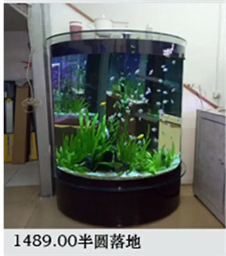 TV cabinet fish tank aquarium