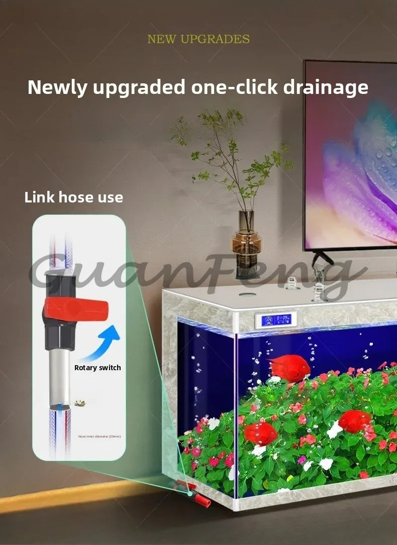 HLZ Fish Tank Hakka Large Ecological Aquarium