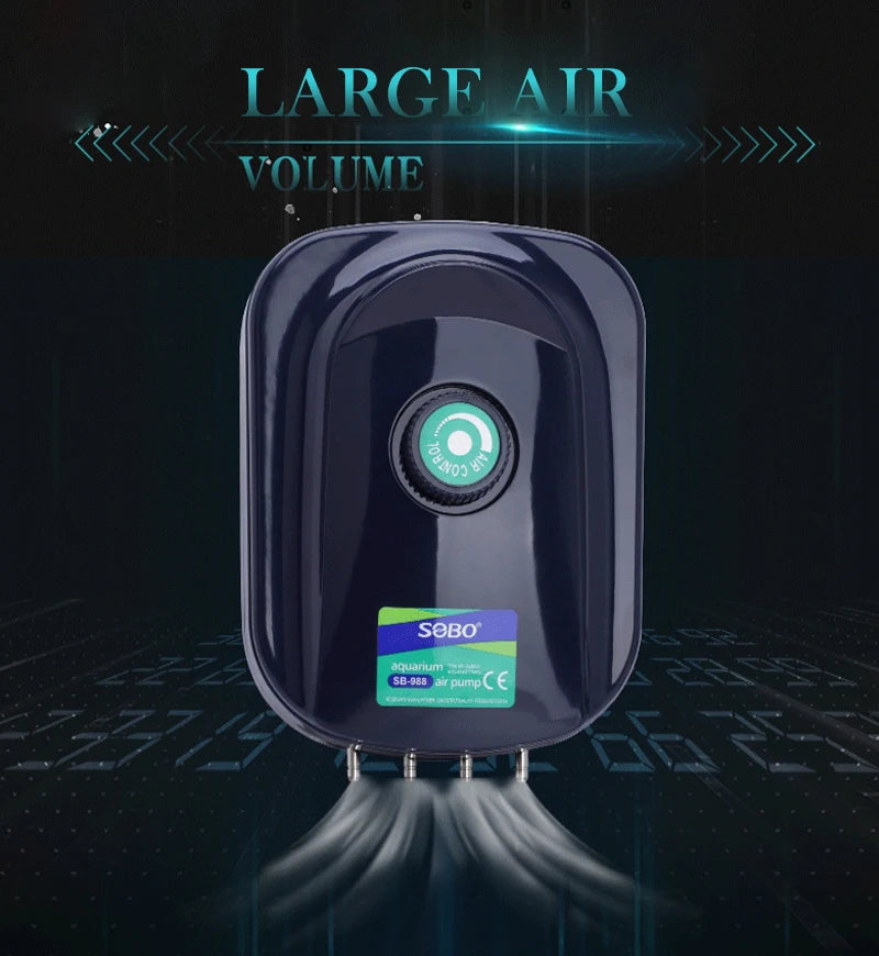 SOBO Aquarium Air Pump (Oxygen Pump)