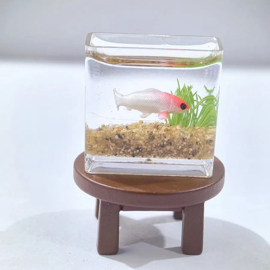 Charming Mini Fish Tank - Perfect Micro Landscape Decoration - Create a Charming Aquatic Display for Your Micro Landscape