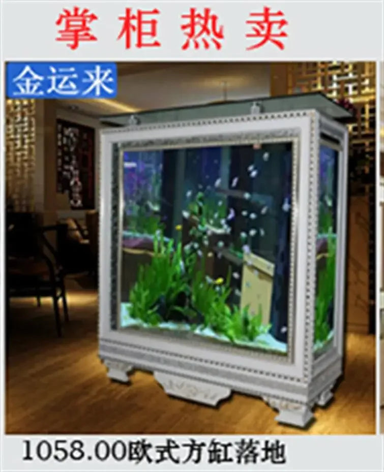 TV cabinet fish tank aquarium