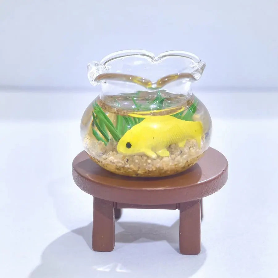 Charming Mini Fish Tank - Perfect Micro Landscape Decoration - Create a Charming Aquatic Display for Your Micro Landscape