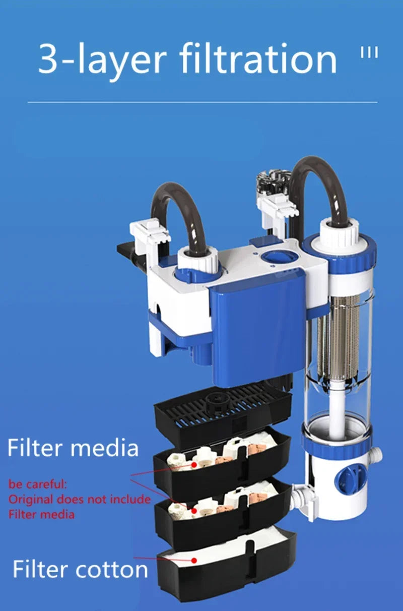 SUNSUN YBF-500 Aquarium Hang-On-Back (HOB) Filter