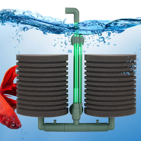 Double Head Sponge Aquarium Filter