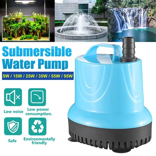 Aquarium Submersible Water Pump   10/18/25/45/60/85/105W