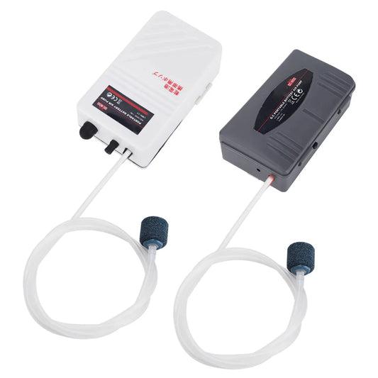 Portable Oxygen Aquarium pump for Outdoor (Low Noise Easy Use)